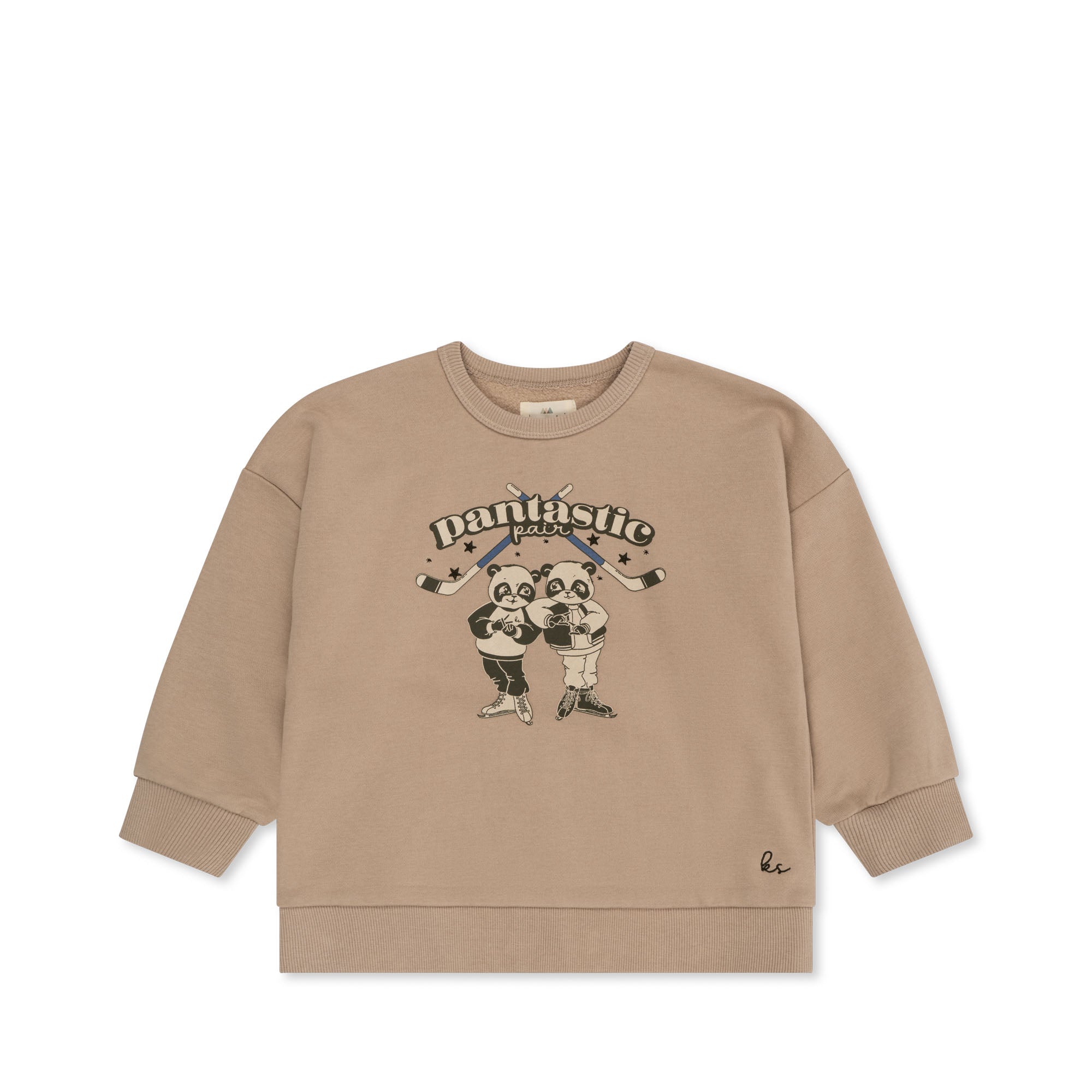 Lou Sweatshirt Gots Oxford Tan