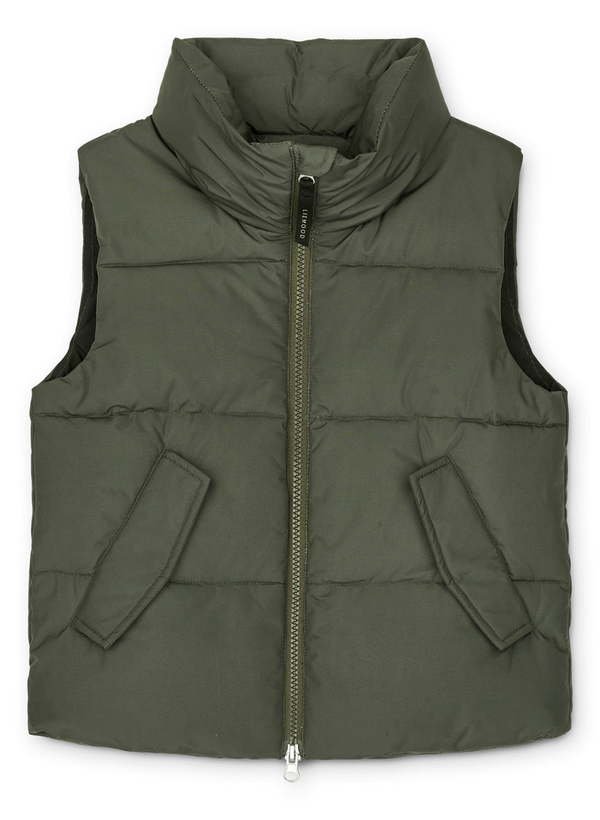 Hunter green deals puffer vest